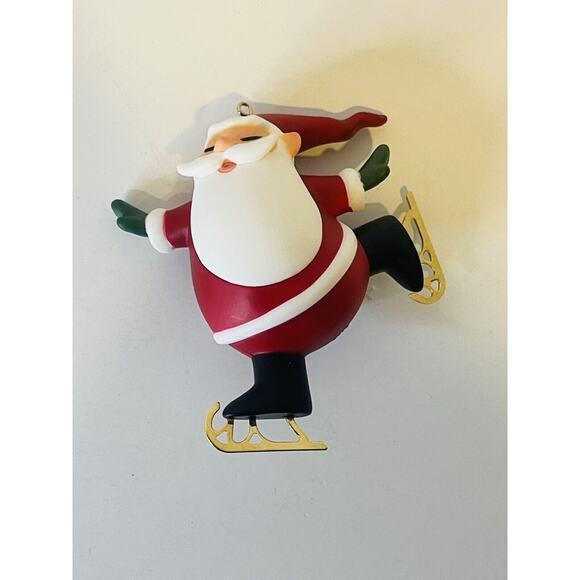 Hallmark Keepsake Ornament Skating Santa Limited Edition (2013) - Picture 5 of 5
